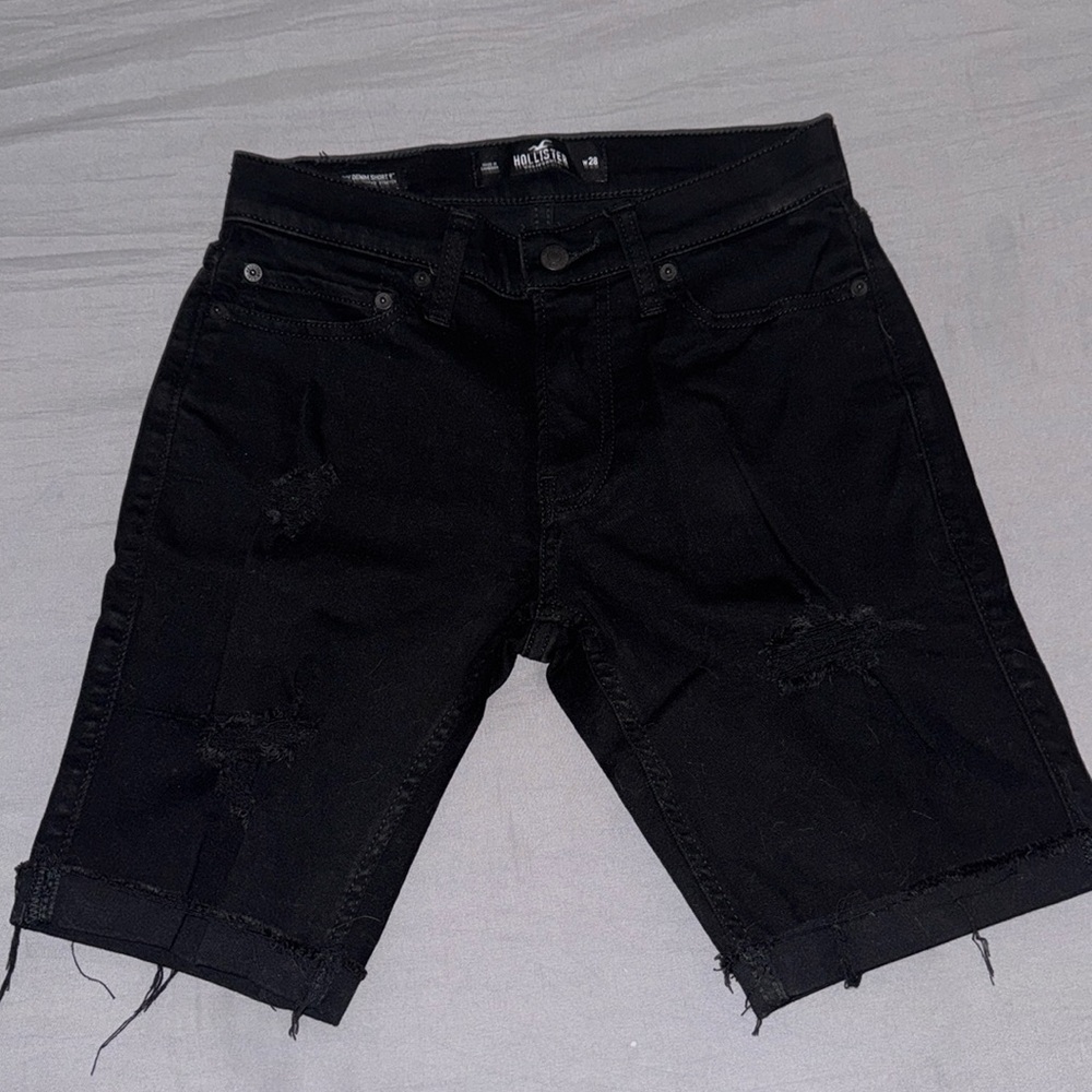 hollister jean shorts
